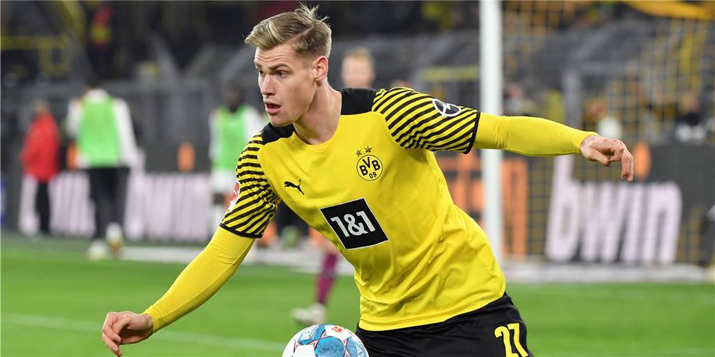 Steffen Tigges am Ball.