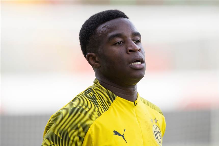 BVB-Talent: U19-Nationaltrainer sieht keine Probleme bei Moukoko BVB-Talent Youssoufa Moukoko.