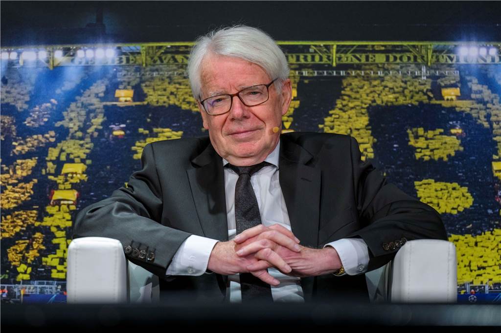 BVB-Talk in der Fanwelt mit Dr. Reinhard Rauball.
