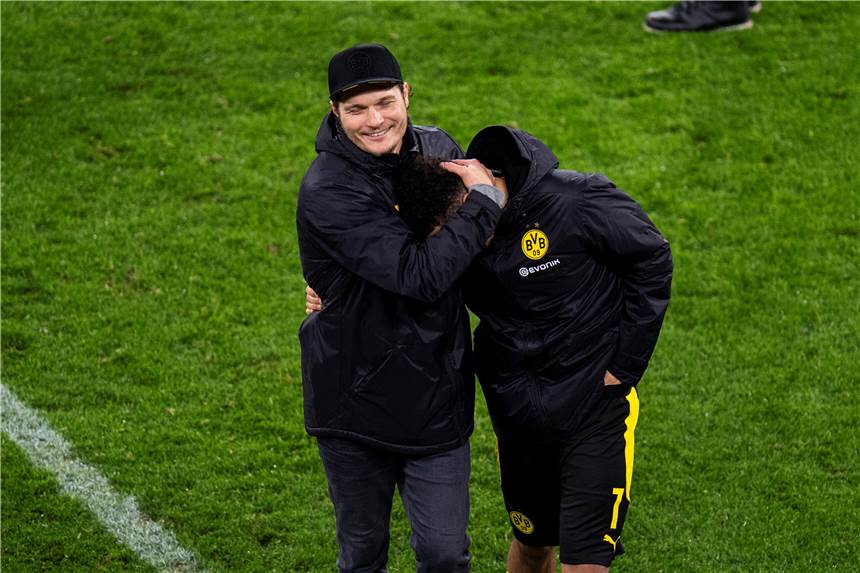 BVB in Freiburg: Der nächste Anlauf im Kampf um Konstanz BVB-Trainer Edin Terzic (l.) geht die Aufgabe im Breisgau voller Optimismus an.