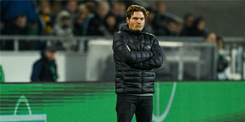 Ellenlange BVB-Mängelliste: Terzic rückt von seinen Grundsätzen ab BVB-Trainer Edin Terzic schaut grimmig.