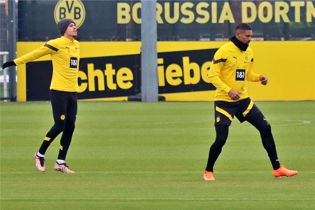 BVB-Training in Brackel am 23. Januar.