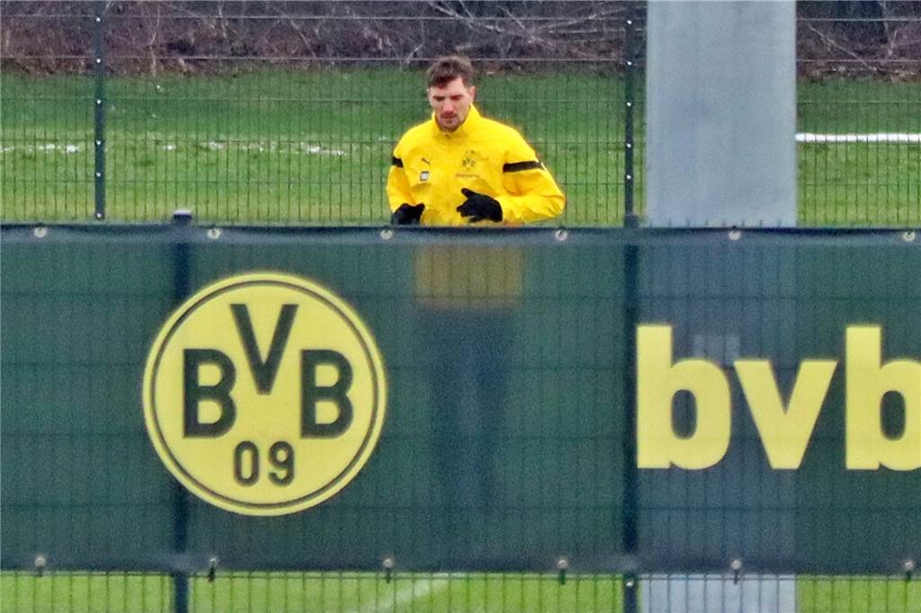 BVB-Training in Brackel am 23. Januar.