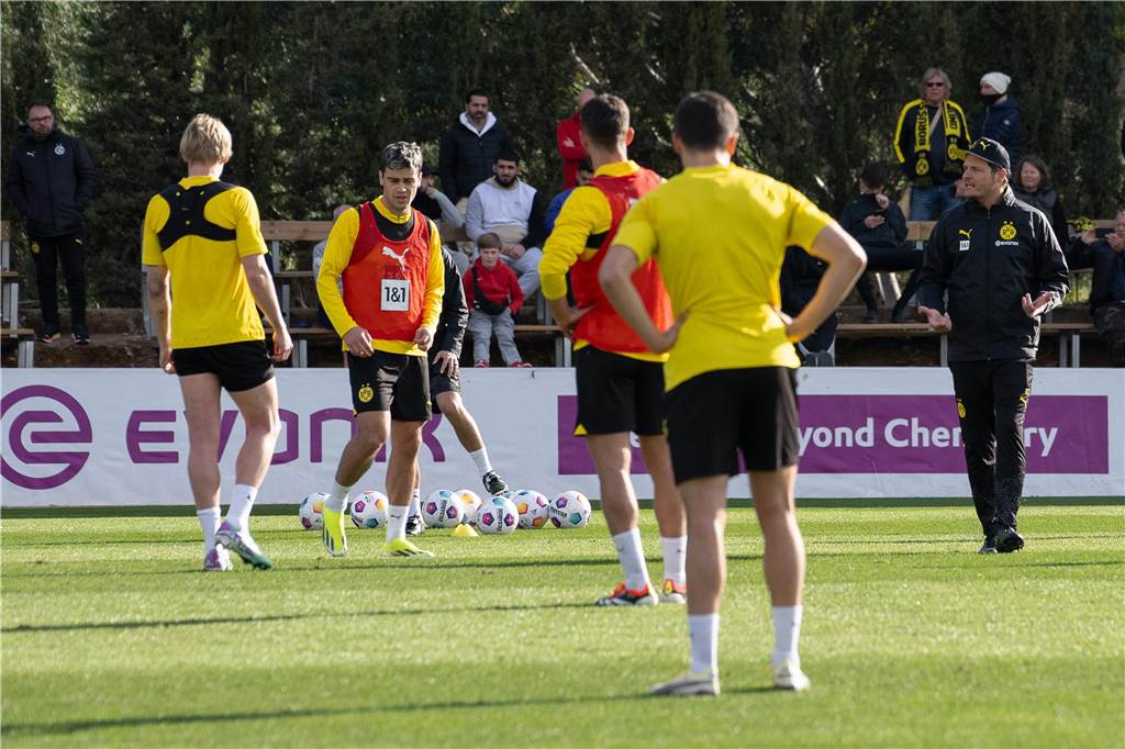 BVB-Training in Marbella am 8. Januar.