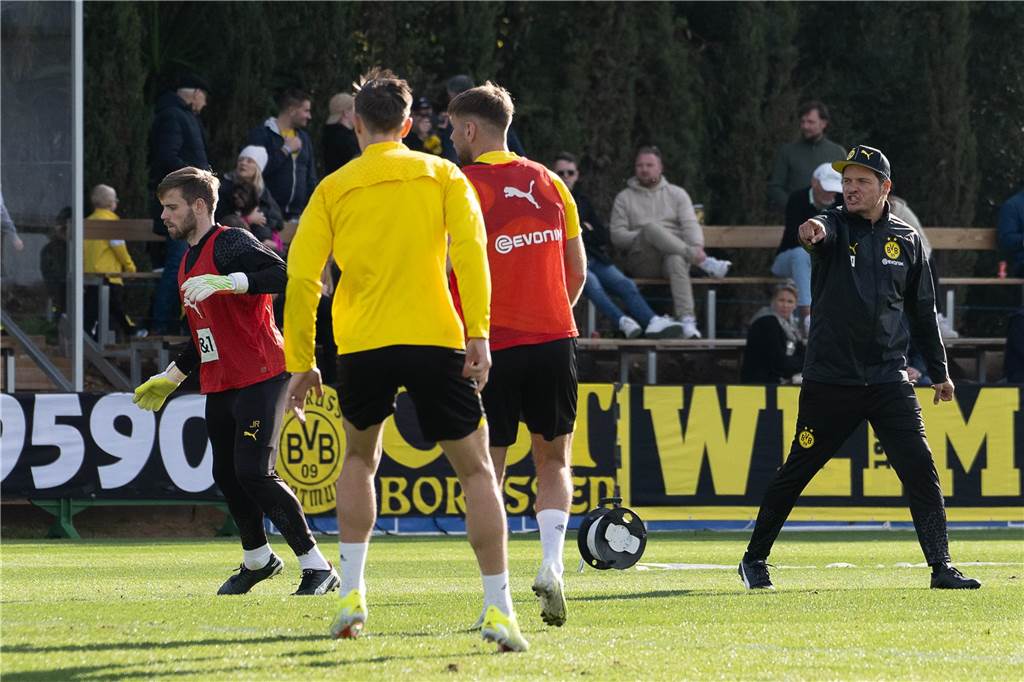 BVB-Training in Marbella am 8. Januar.