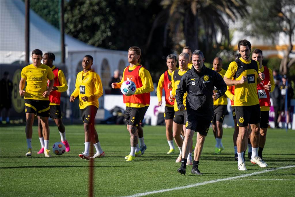 BVB-Training in Marbella am 8. Januar.