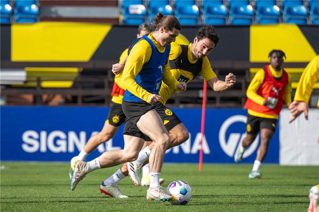 BVB-Training in Marbella am 8. Januar.
