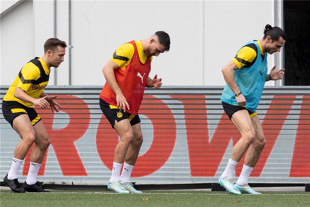 BVB-Training in Singapur.