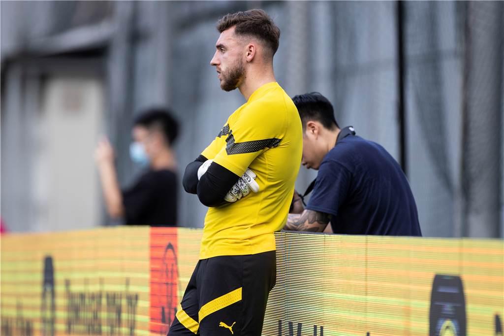 BVB-Training in Singapur.