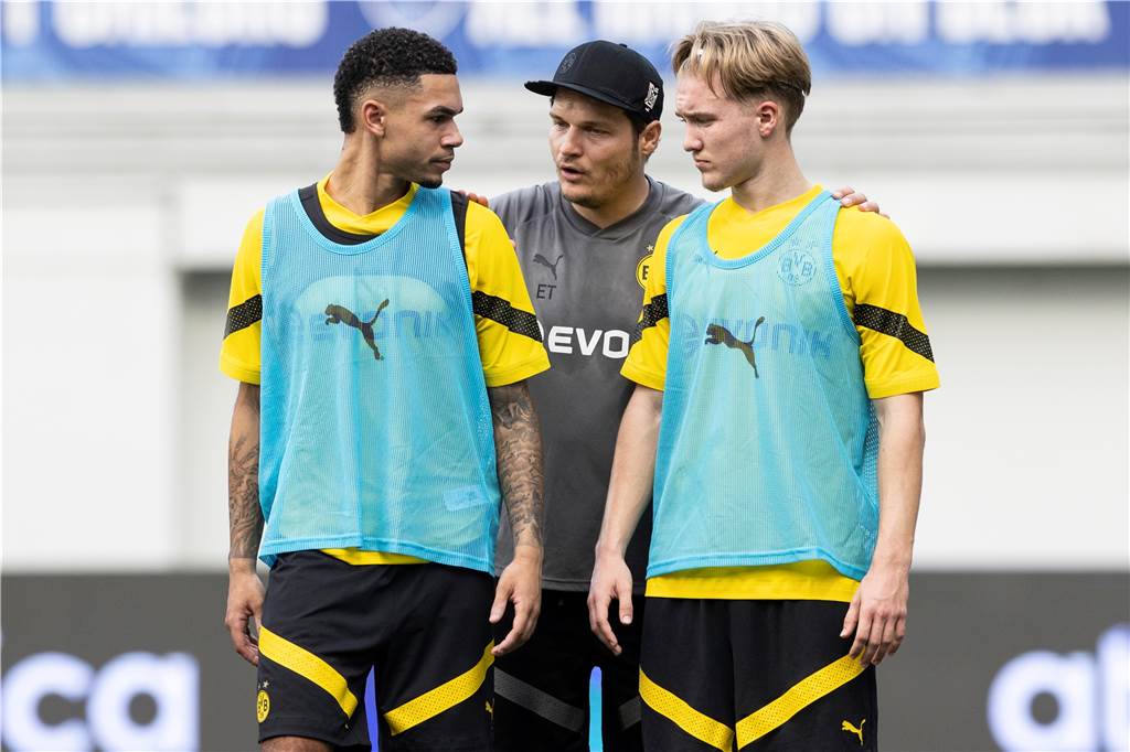 BVB-Training in Singapur.