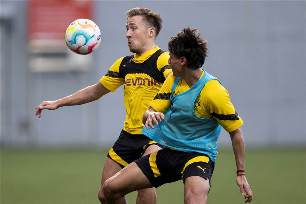 BVB-Training in Singapur.