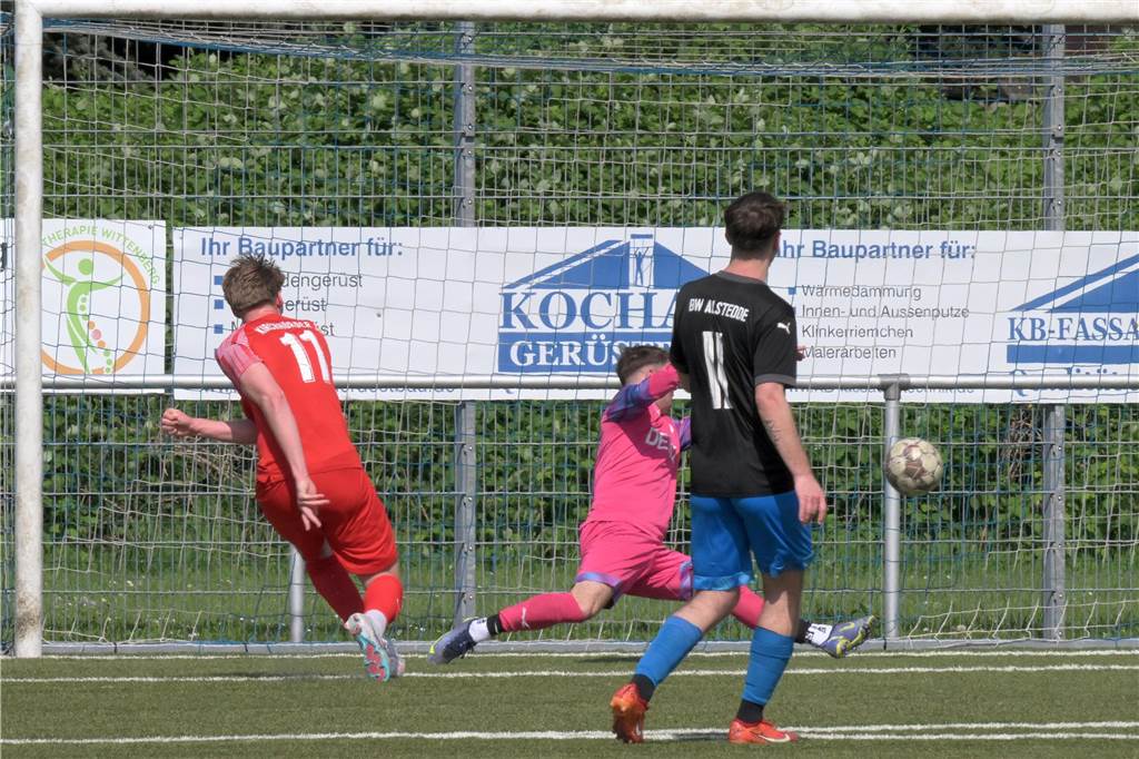 BW Alstedde kassierte gegen den Kirchhörder SC eine 1:5-Klatsche.