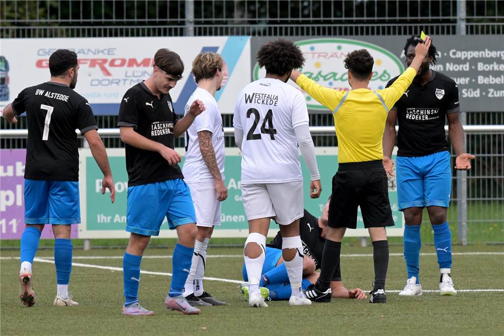 BW Alstedde ließ sich gegen Westfalia Wickede nach 3:0-Führung noch den Sieg aus der Hand reißen.