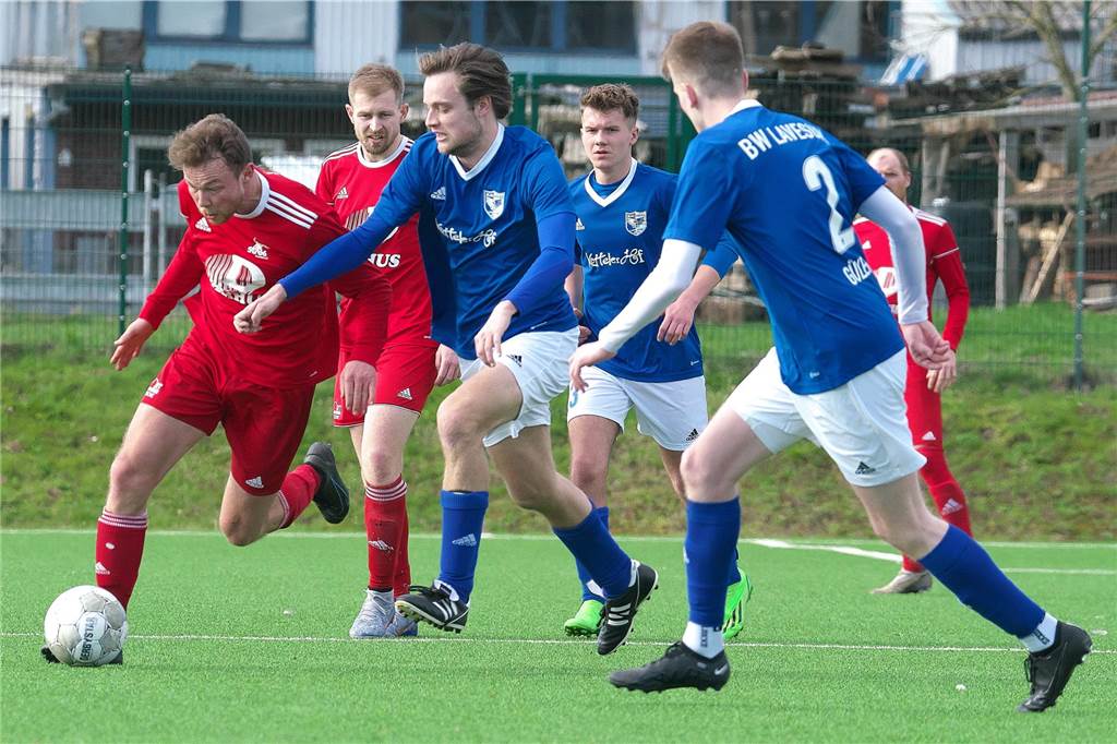 BW Lavesum musste sich Tabellenführer SG Coesfeld 06 II mit 1:5 geschlagen geben.
