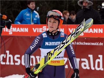 Carina Vogt sprang in Planica auf Rang drei. Foto: Patrick Seeger