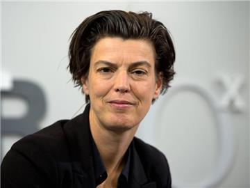 Carolin Emcke erhält den Friedenspreis des Deutschen Buchhandels. Foto: Arno Burgi