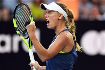 Caroline Wozniacki gewann das Finale der Australian Open. Foto: Lukas Coch