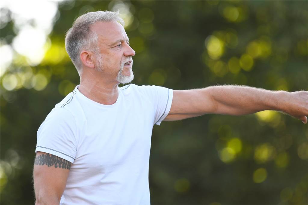 TuS Niederaden hat „Mentalitätsspieler" Moses Laudien zurück Carsten Walschus gestikuliert.