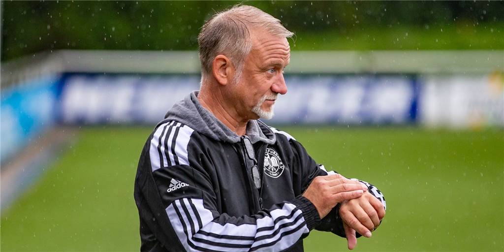 Carsten Walschus, Trainer des SV Preußen Lünen, musste am Sonntag improvisieren.
