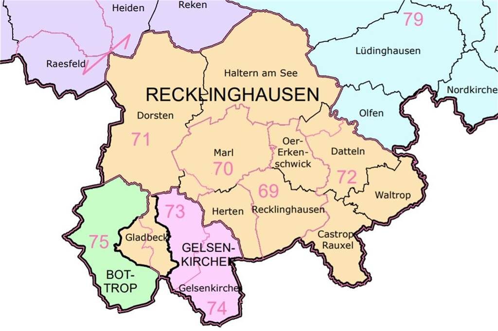 Wahlkampf: Castrop-Rauxeler Parteien geben sich neue Regeln für Wahlwerbung Castrop-Rauxel gehört bei der Landtagswahl mit Waltrop und großen Teilen Dattelns zum Wahlkreis 72.