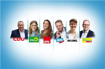 CDU-Kandidat Josef Hovenjürgen gilt als Favorit auf der Sieg im Wahlkreis 71 und liegt auch bei der ersten Prognose vorne. Seine Mitbewerber sind überwiegend unbekannt. Manuel Seth (Die PARTEI) kandidiert ebenfalls, hat bislang aber kein Foto geschickt.