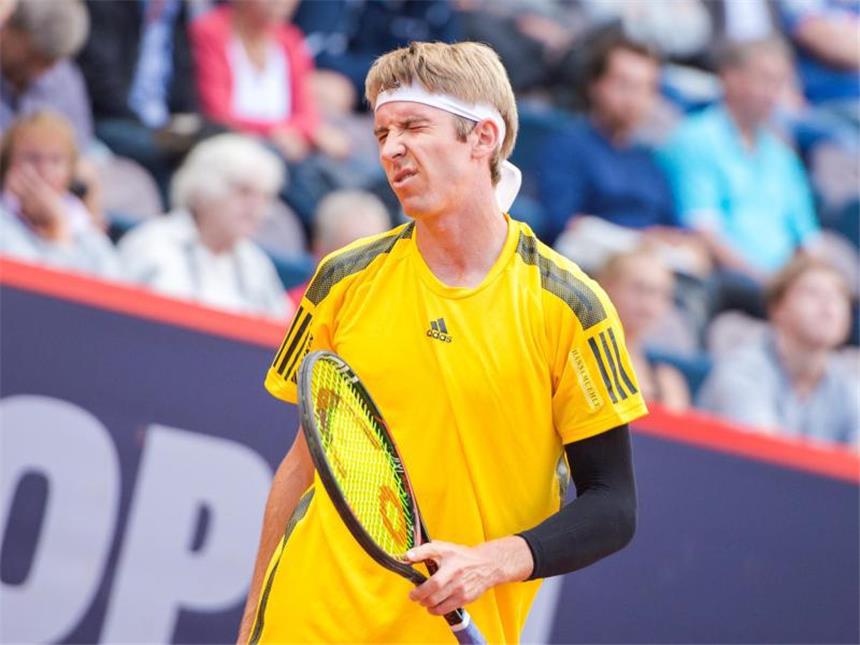 Publikumsliebling Brown und Pechvogel Stebe scheitern Cedrik-Marcel Stebe ist bei den US Open in der zweiten Runde ausgeschieden. Foto: Daniel Bockwoldt