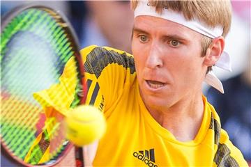 Cedrik-Marcel Stebe spielt für Deutschland im Davis Cup. Foto: Daniel Bockwoldt