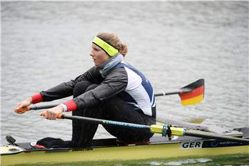 Charlotte Reinhardt vom RV Dorsten kämpft nach verletzungsbedingtem Trainingsrückstand noch um einen Platz in einem der DRV-Boote für die WM Ende August in Österreich.