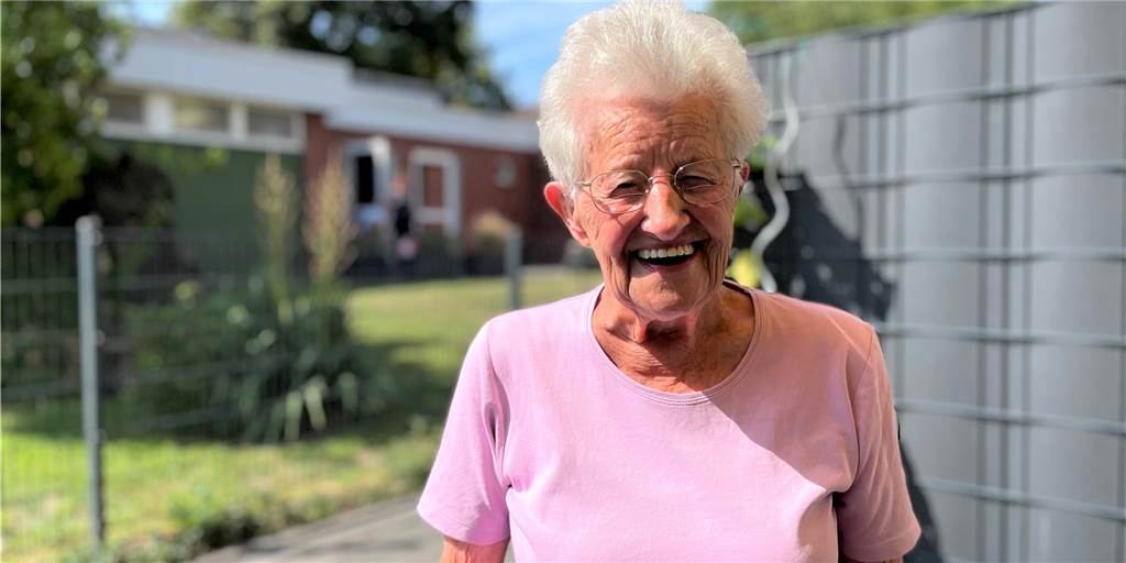 Charlotte Sibilitz ist 100 und Ehrenmitglied in einem Männergesangsverein Charlotte Sibilitz ist am 5. August 2022 in Dorsten 100 Jahre alt geworden