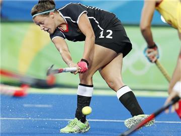 Charlotte Stapenhorst erzielte den Siegtreffer zum 2:1 gegen Argentinien. Foto (2016): Jeon Heon-Kyun Foto: Jeon Heon-Kyun