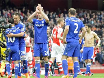 Chelsea machte durch das Unentschieden bei Arsenal einen großen Schritt in Richtung Titel. Foto: Gerry Penny