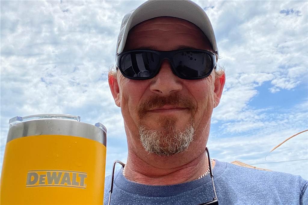 Lüner lebt in Florida: Meinungsfreiheit schützen, aber keine Krawalle Chris Hadac in seiner Freizeit im Sunshine State Florida.