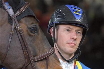 Christian Ahlmann fehlt für das Weltcup-Finale in Paris ein gutes Pferd. Foto: Hendrik Schmidt