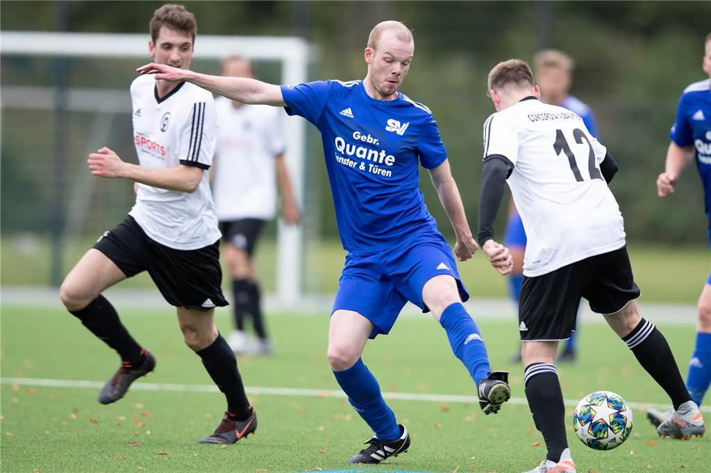 Derby brachte die Wende: Ruhepol des SV Südkirchen will nächste Saison mehr Christian Bauhaus ist der Ruhepol in der Defensive des SV Südkirchen.