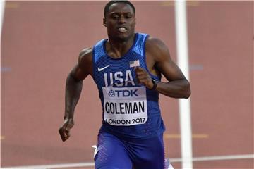 Christian Coleman hat einen neuen Hallen-Weltrekord über 60 Meter Sprint aufgestellt. Foto(Archiv): Martin Meissner Foto: Martin Meissner