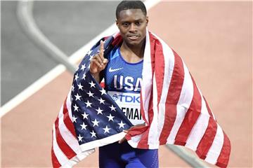 Christian Coleman sprintete die 60 Meter in der Halle in 6,37 Sekunden. Foto: Heikki Saukkomaa