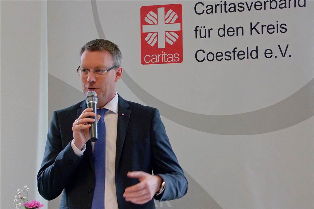 Wohnplätze fehlen: Caritaschef versteht verzweifelte Eltern und macht einen Vorschlag Christian Germing ist seit September 2018 Geschäftsführer des Caritasverbandes.