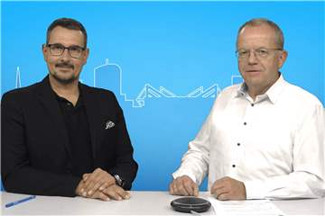 Christian Gerstenberger und Ulrich Breulmann analysieren das Umfrage-Ergebnis im Kollegengespräch.