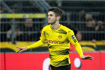 Christian Pulisic bejubelt seinen Siegtreffer gegen Hoffenheim.
