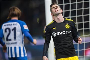 Christian Pulisic und der BVB mussten sich mit einem 1:1 zufrieden geben.