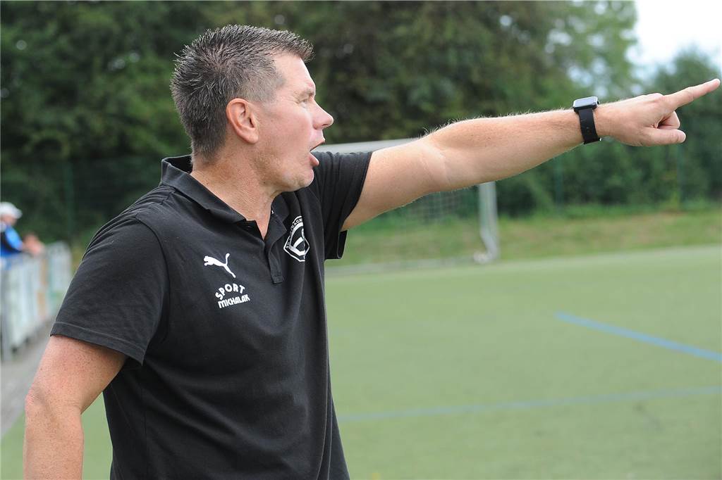 Christian Tarrach, Trainer der SG Eintracht Ergste.