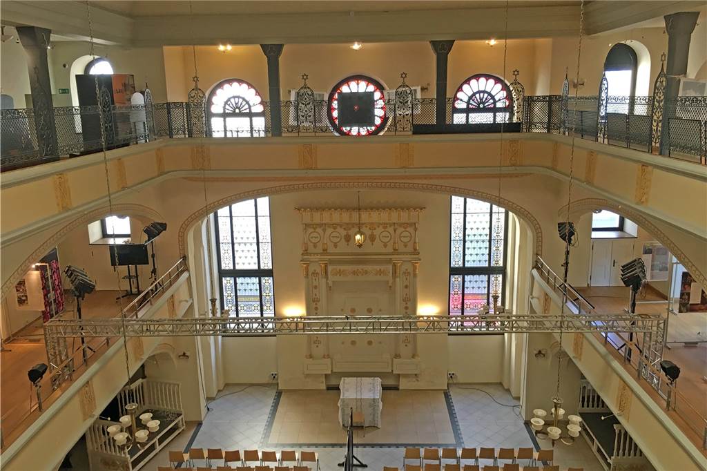 Christin Lesker besuchte die Synagoge in Breslau.