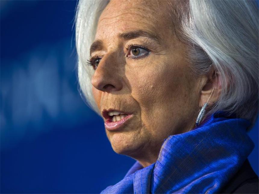 IWF-Tagung im Schatten der Ukraine-Krise und Niedrig-Inflation Christine Lagarde, Chefin des Internationalen Währungsfonds (IWF). Foto: Jim Lo Scalzo