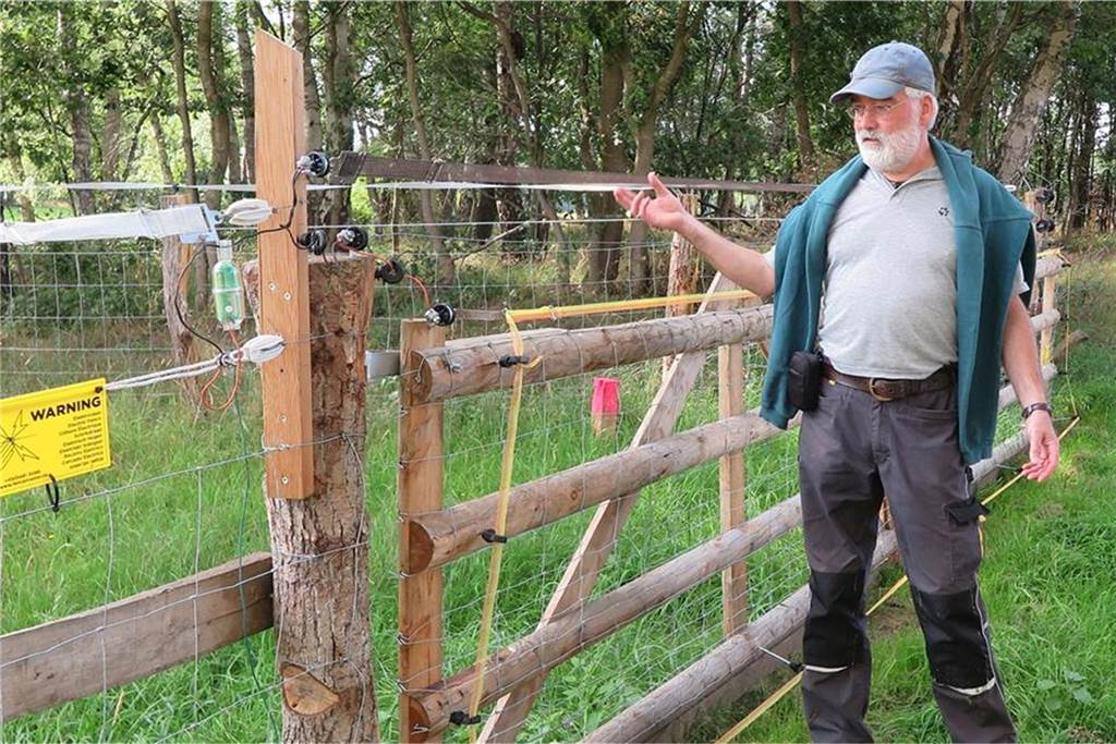 Im Streit um Wölfin Glorias Schicksal verhärten sich die Fronten Christoph Dorr ist Hobbyschäfer und würde die „Entnahme“ von Wölfin Gloria begrüßen.