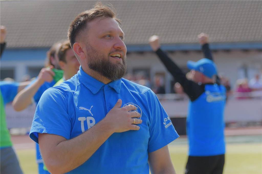 Christoph Pajdzik hat den VfB Westhofen gemeinsam mit Lothar Huber in die Landesliga gecoacht.