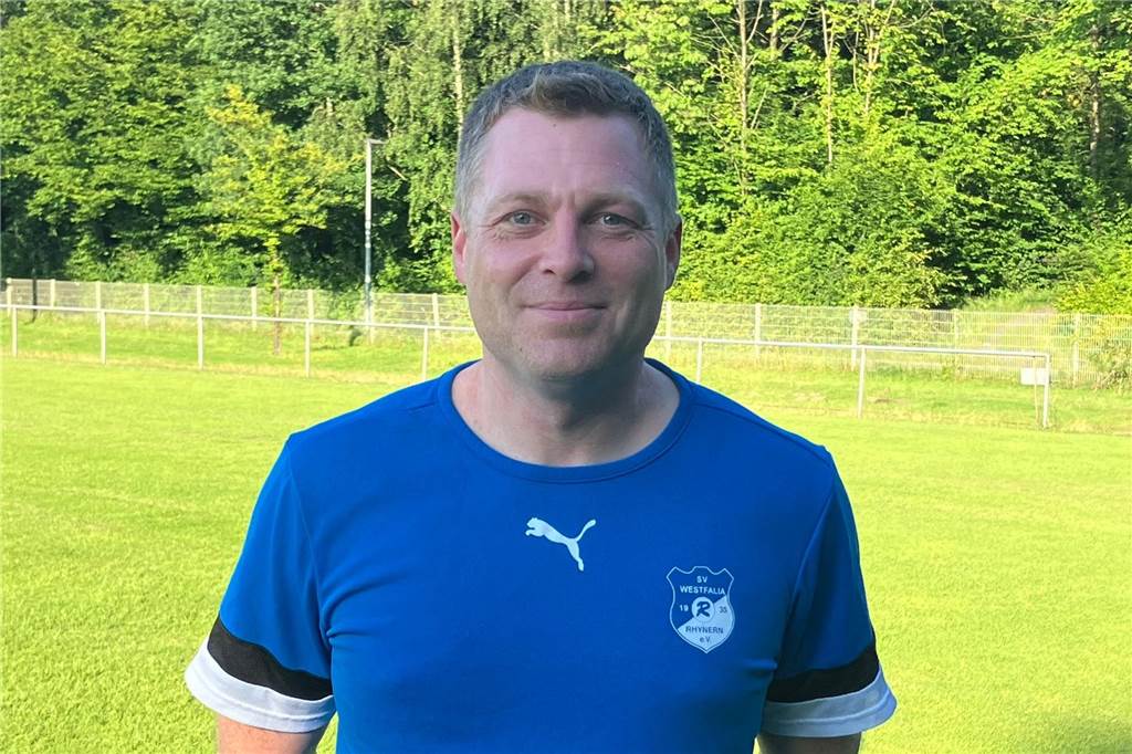 Christopher Johann ist in der Vorbereitung fast täglich auf der Sportanlage in Rhynern.