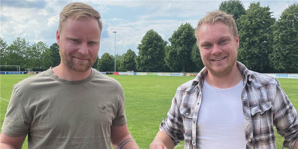 Familienzusammenführung beim SV Herbern: Christoph Hunnewinkel entscheidet sich gegen Westfalenliga Chrstoph Hunnewinkel (l.) spielt gemeinsam mit seinem Bruder Steffen (r.) nächste Saison beim SV Herbern.