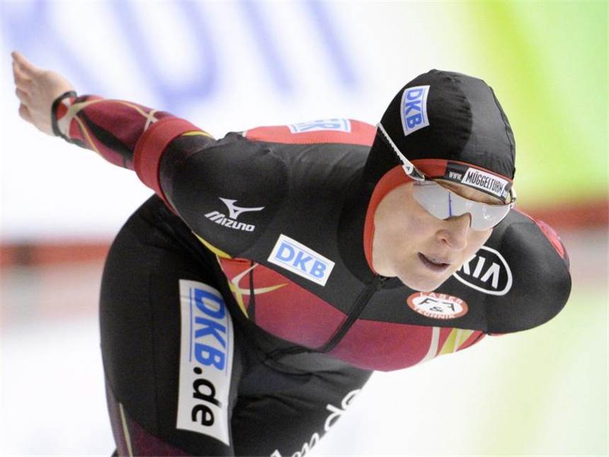 Pechstein will Chance auf Podestplätze wahren Claudia Pechstein will ihre Chance auf Podestplätze im Gesamtweltcup wahren. Foto: Mike Sturk