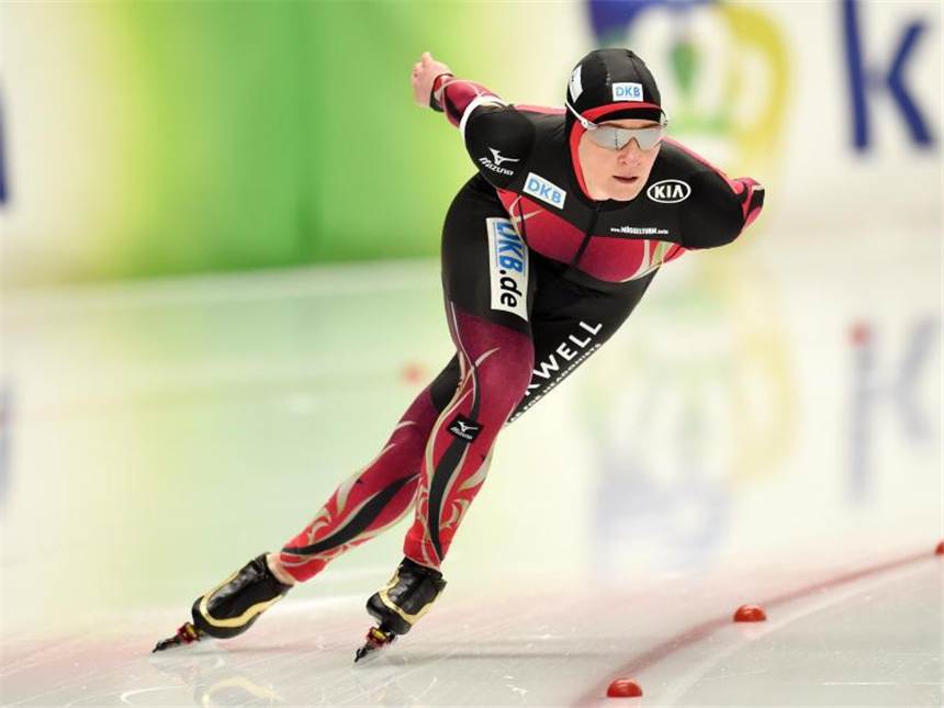 Pechstein sagt EM-Teilnahme ab: Konzentration auf WM Claudia Pechstein will sich auf die WM konzentrieren. Foto: Tobias Hase