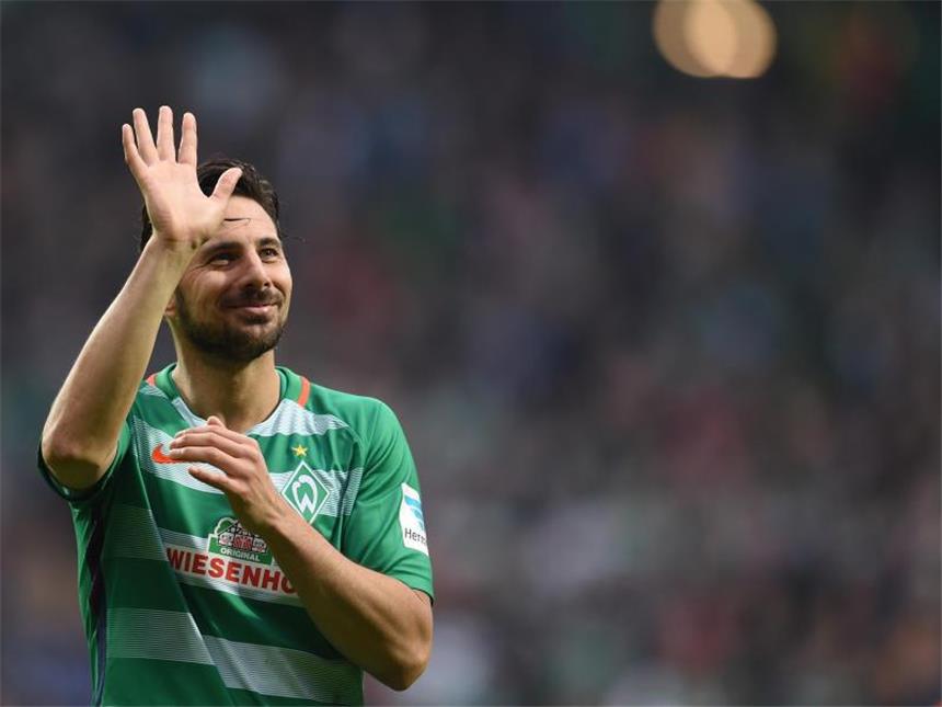 Claudio Pizarro: Leiser Abschied von Werder Bremen? Claudio Pizarros Zeit bei Werder Bremen scheint abzulaufen. Foto: Carmen Jaspersen